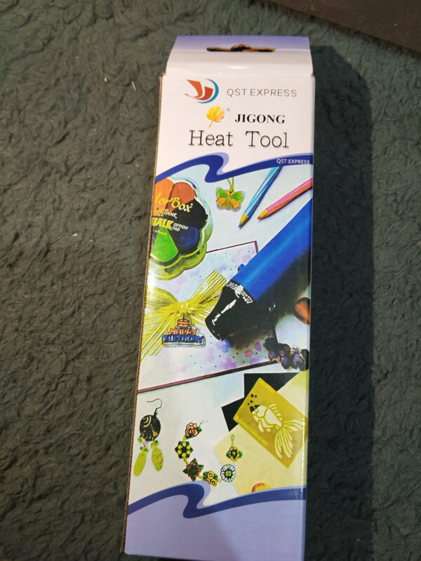 mini craft heat gun / hot air gun for epoxy resin art & diy crafts (300w)