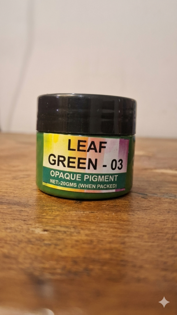 leaf green opaque pigment (20 gram)