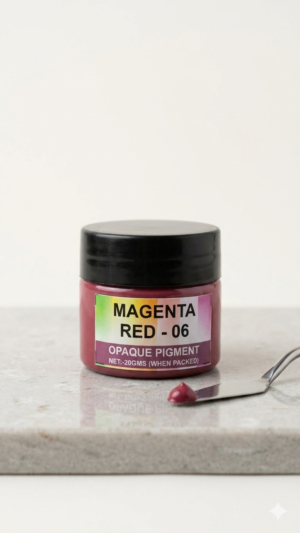 magenta red opaque pigment (20 gram)