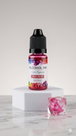 vibrant pink alcohol ink for resin art & fluid crafts (10ml) vibrant pink alcohol ink for resin art & fluid crafts (10ml)