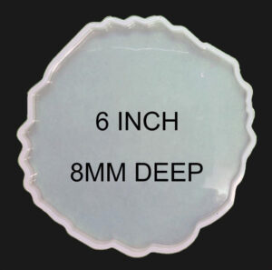 6 inc. agate coster mould